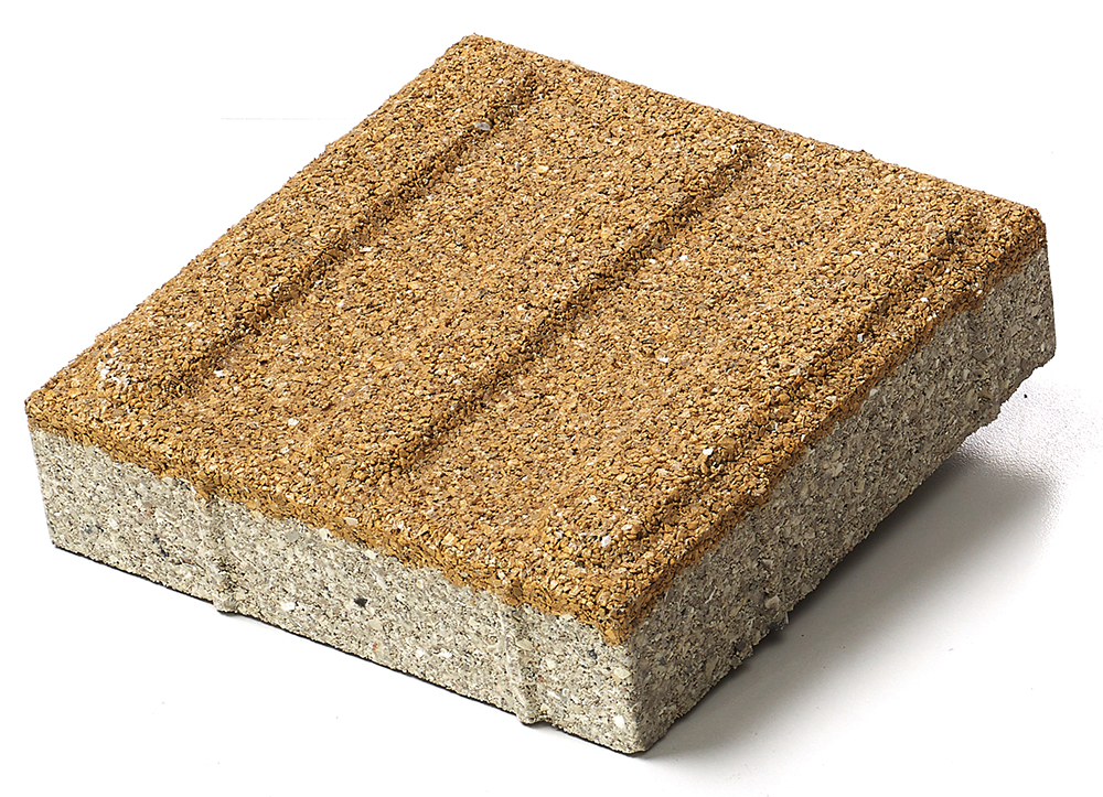 深黃色300x300x55mm(盲條）